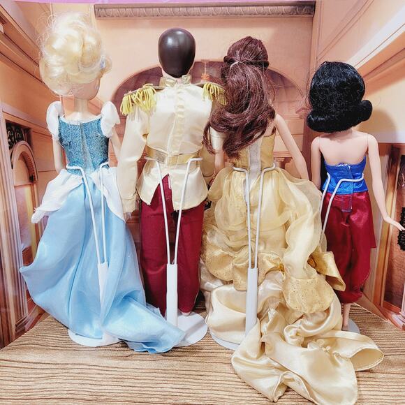 Disney Store Cinderella Prince Charming Mattel Princess Belle Snow White Dolls - Picture 10 of 11